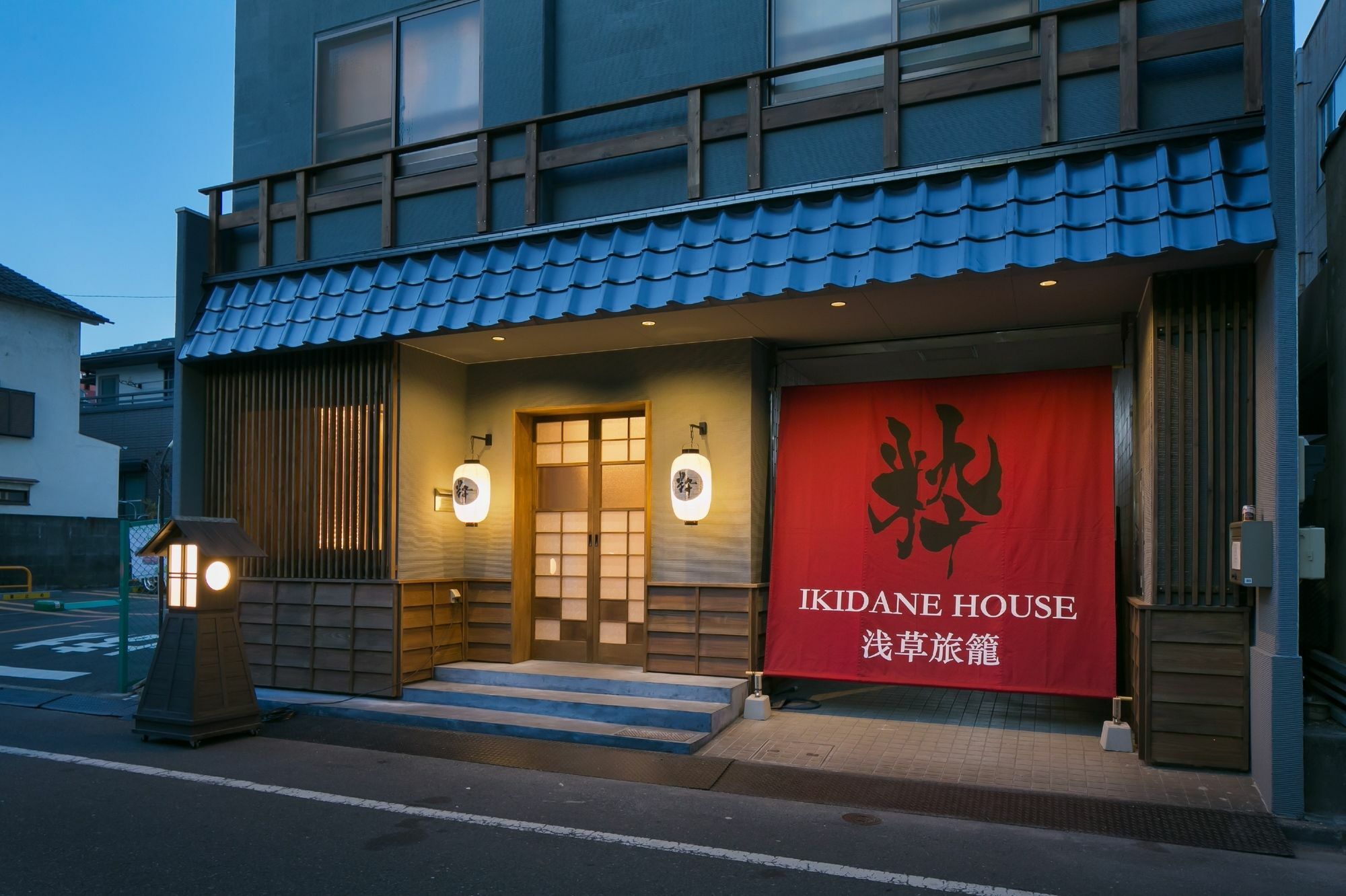 Ikidane House Asakusa Hatago Tokió Kültér fotó